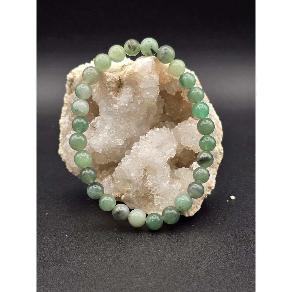 🍃 Prehnite Bracelet – Serene Connection (6mm)